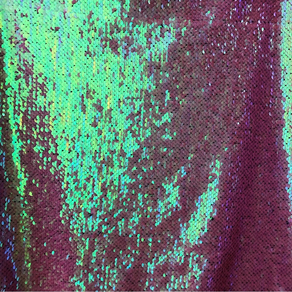 Stardust Love Reversible Sequined Paisley Cosmic Festival Infinity Head Scarf - Picture 5 of 9